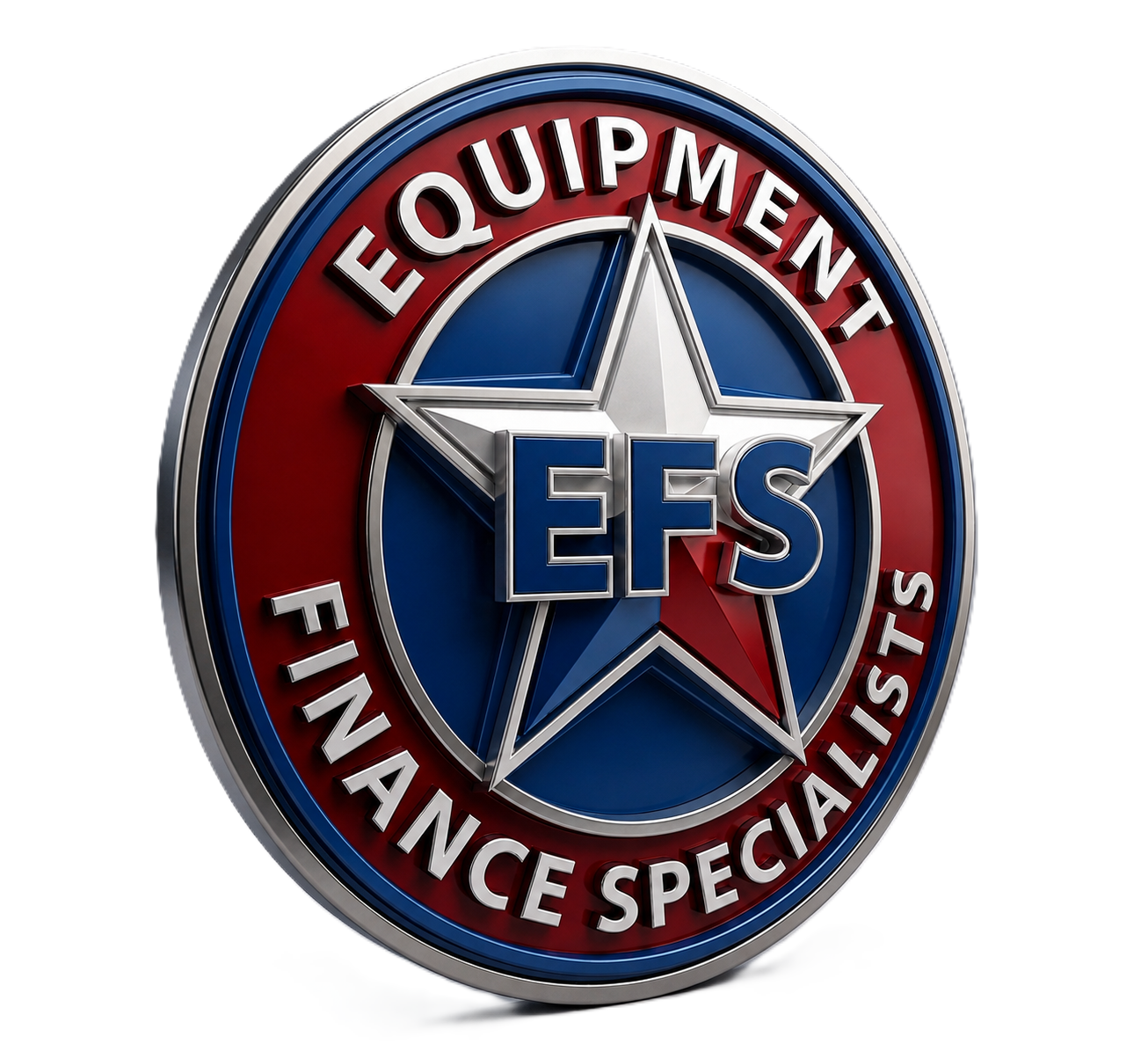 new EFS logo side view 3D - transparent background