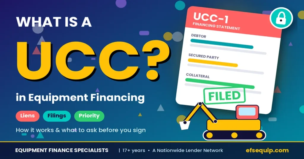 What Is a UCC in Equipment Financing?